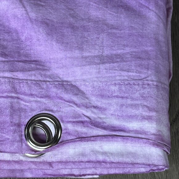 Crushed Muslin Background Purple Mist 15 x 18' by Amvona 100% cotton Grommets - Picture 3 of 7